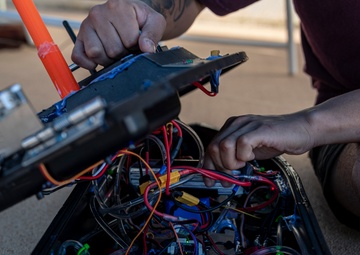 U.S.  Marines with III Marine Expeditionary Force Build Unmanned Service Vessels
