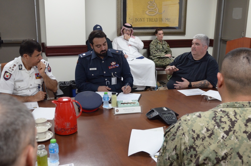 NSA Bahrain, Ministry of Interior Conduct Emergency Response Exercise