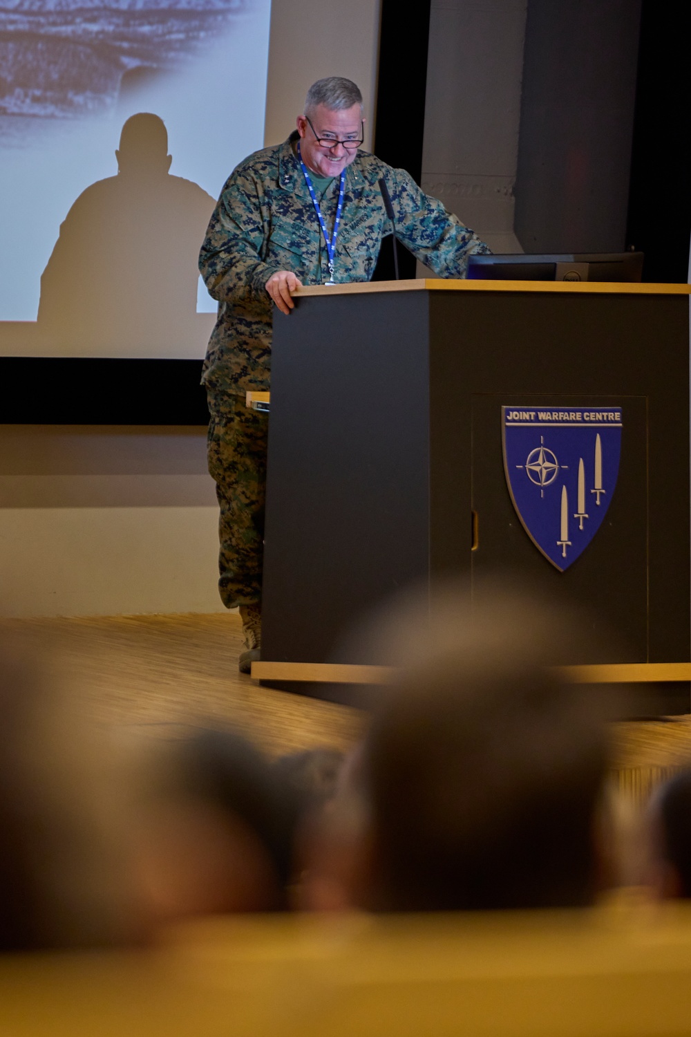 Maj. Gen. Sofge's opening remarks at the FCC for exercise Nordic Response 2024