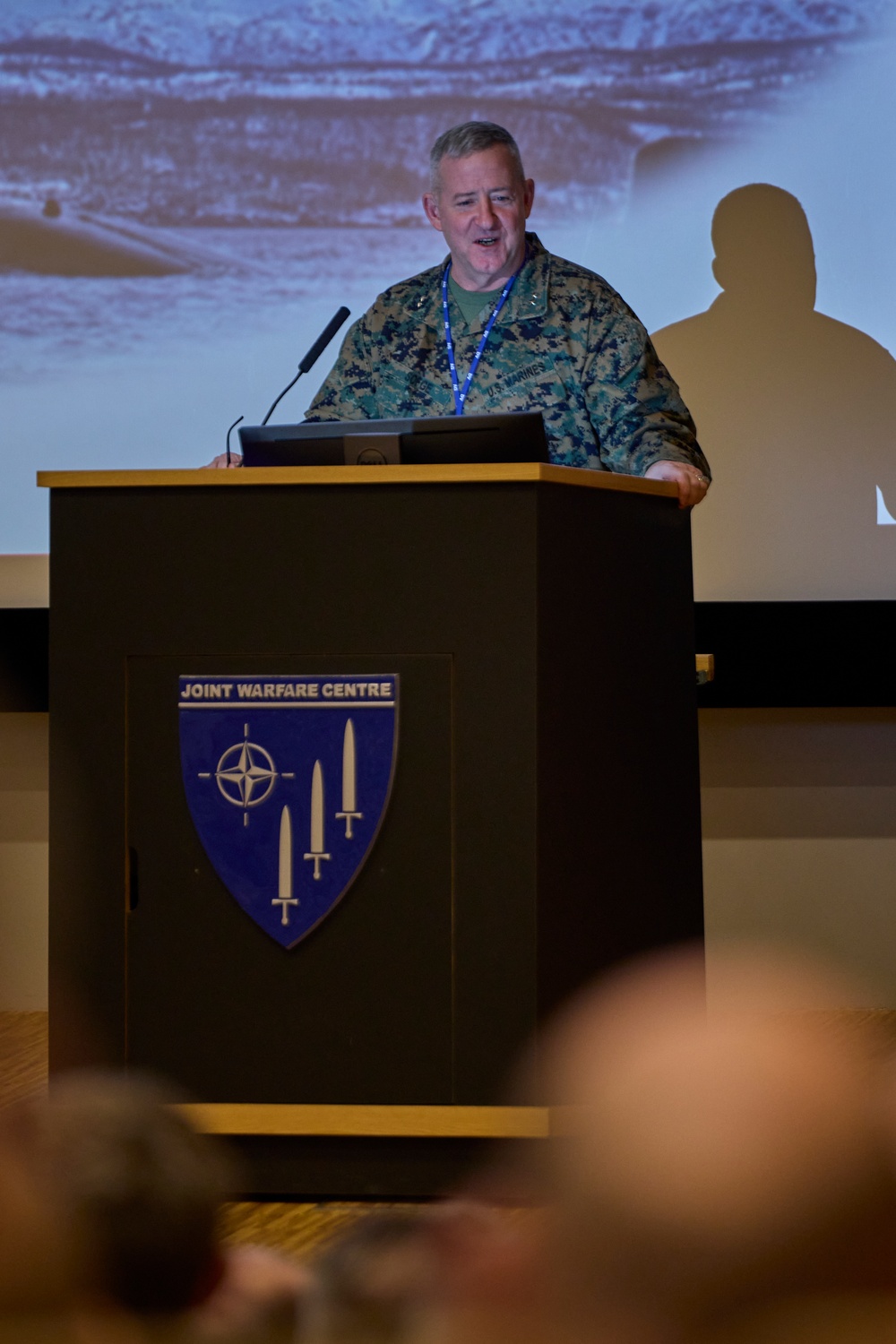 Maj. Gen. Sofge's opening remarks at the FCC for exercise Nordic Response 2024