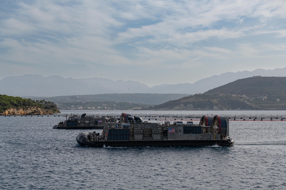 LCACs at NSA Souda Bay