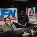 AFN Sigonella 105.9 hosts former NFL players during the Armed Forces Entertainment tour to NAS Sigonella