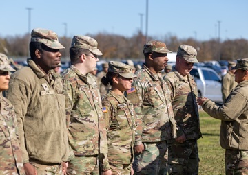 394 Field Hospital Promotes Specialists to Sergeants