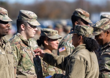 394 Field Hospital Promotes Specialists to Sergeants
