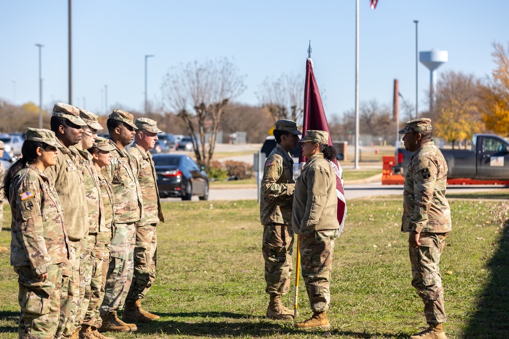 394 Field Hospital Promotes Specialists to Sergeants