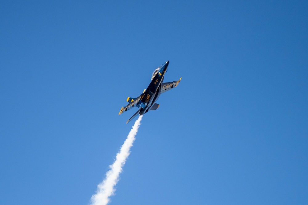 Blue Angels visit McConnell