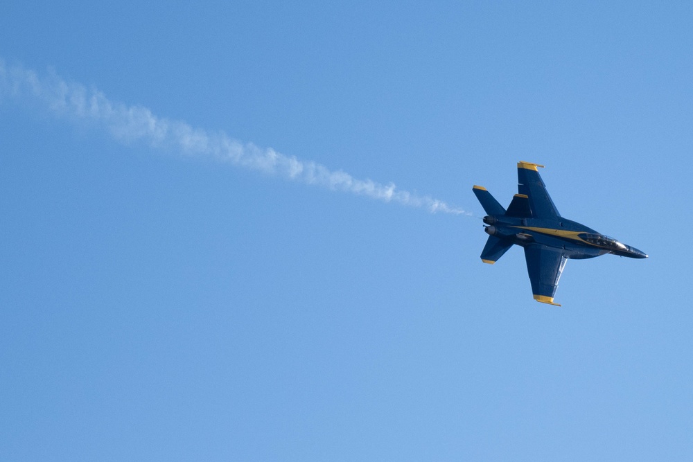 Blue Angels visit McConnell