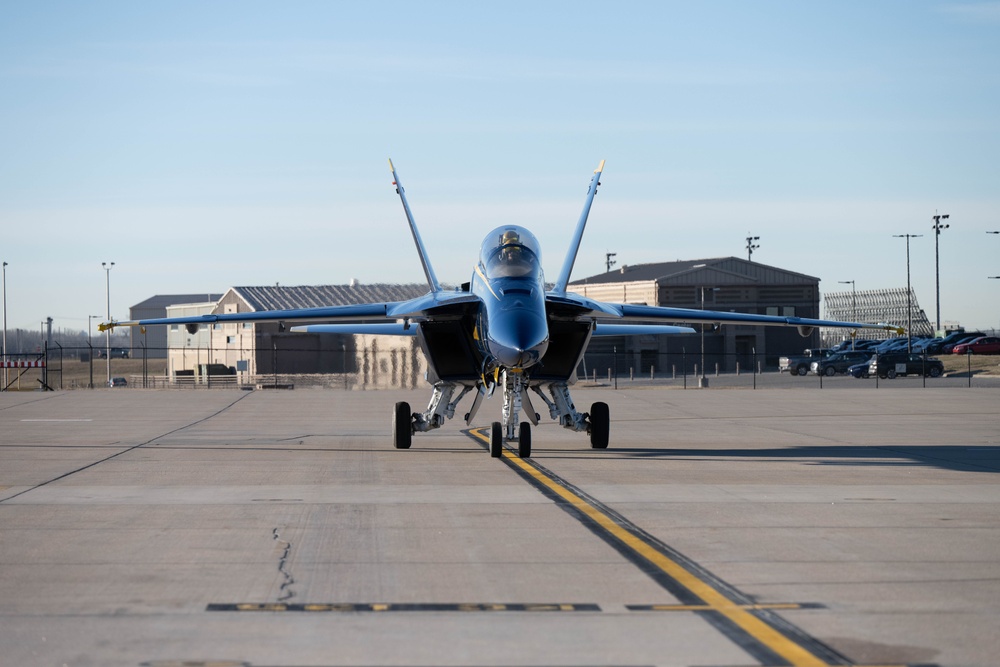 Blue Angels visit McConnell