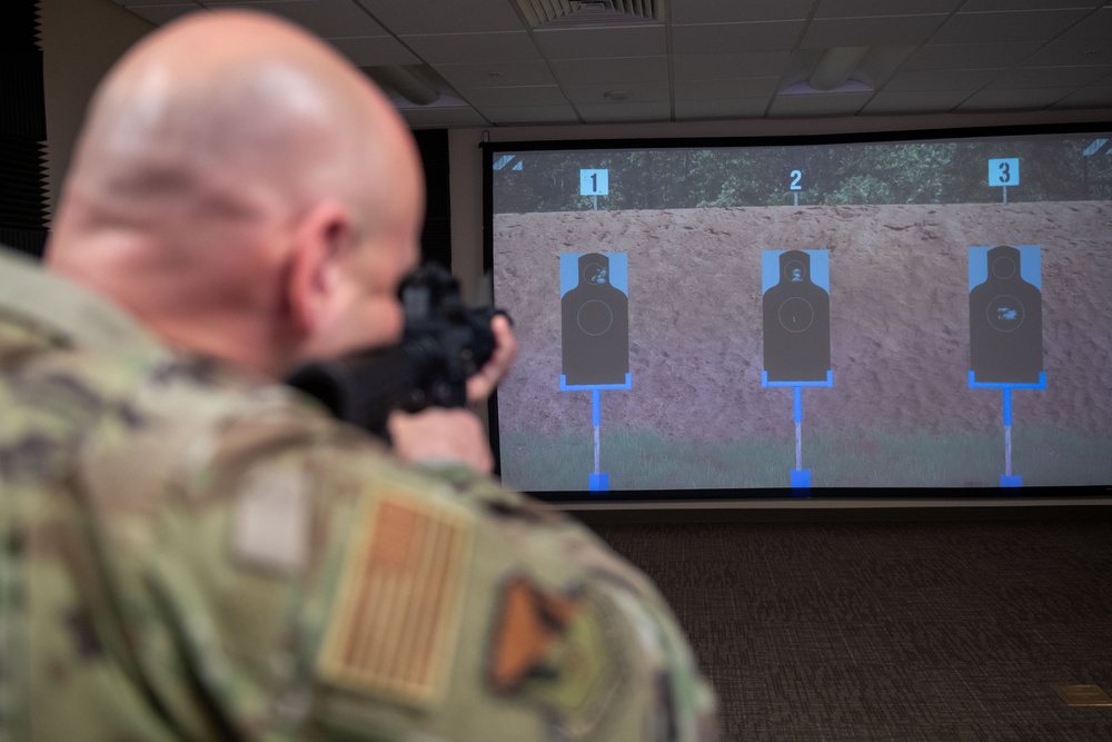 628th Security Forces Squadron pitches innovative idea, earns Palmetto Spark funding for new firearm training simulator