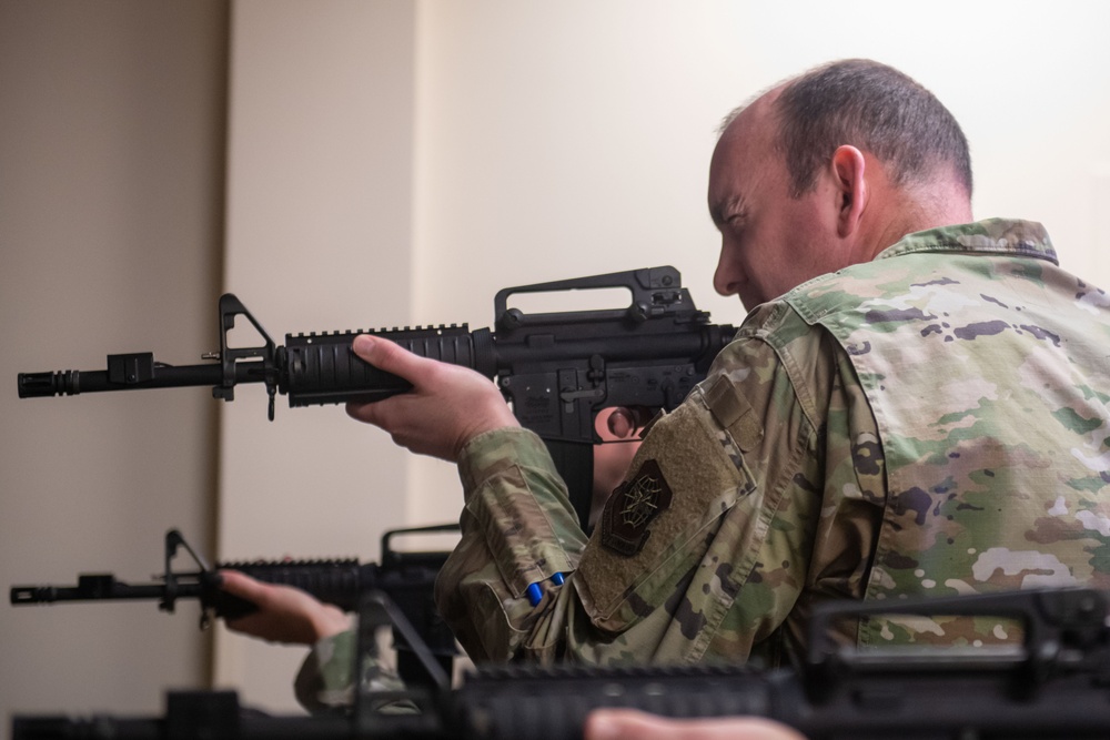 628th Security Forces Squadron pitches innovative idea, earns Palmetto Spark funding for new firearm training simulator