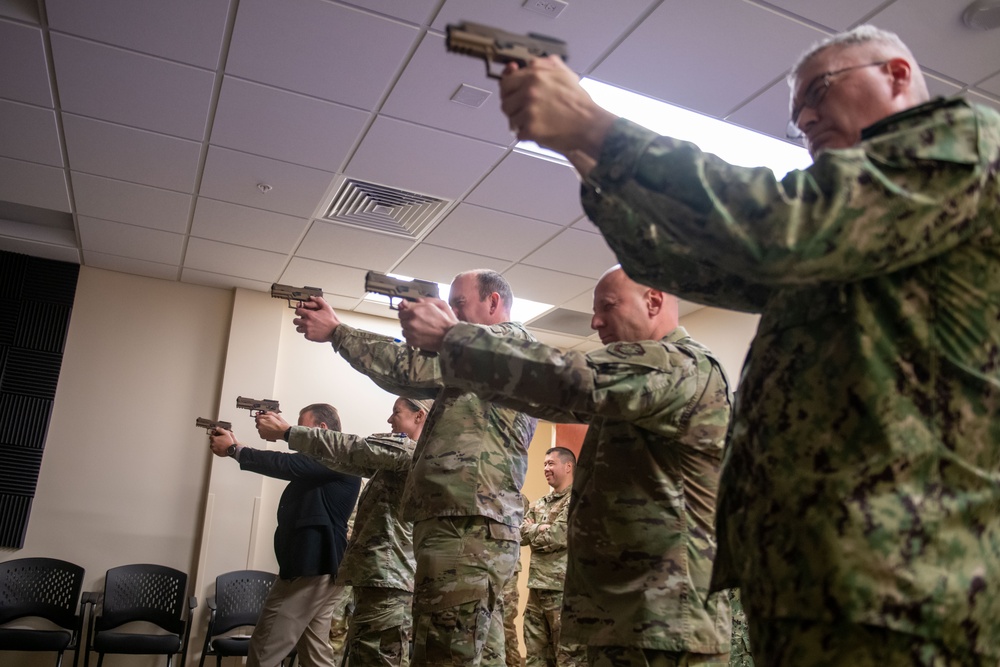 628th Security Forces Squadron pitches innovative idea, earns Palmetto Spark funding for new firearm training simulator