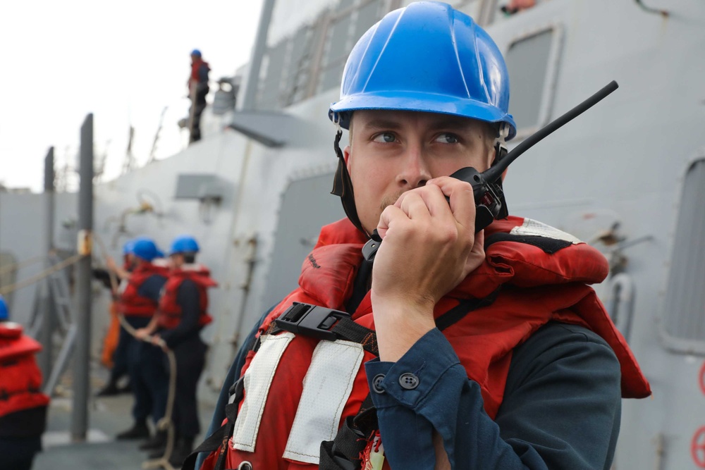 USS Thomas Hudner Deploys in U.S. 6th Fleet