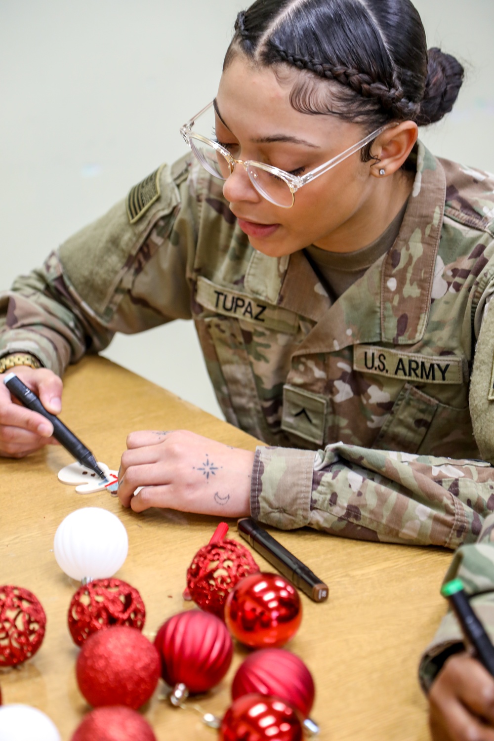 Sustainment Soldiers Visit Powidz School for Holiday Party