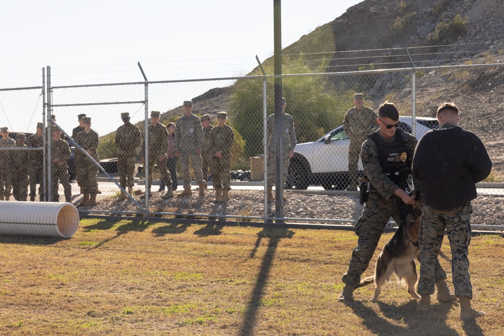 Basha High School visits Marine Corps Air Station Yuma