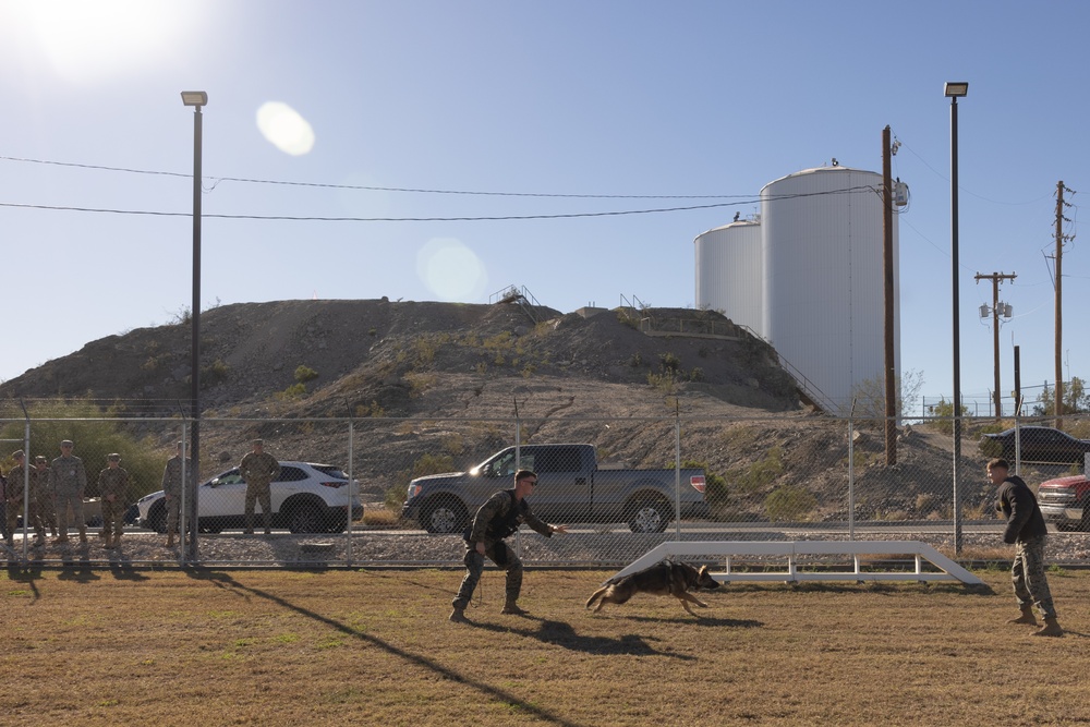 Basha High School visits Marine Corps Air Station Yuma