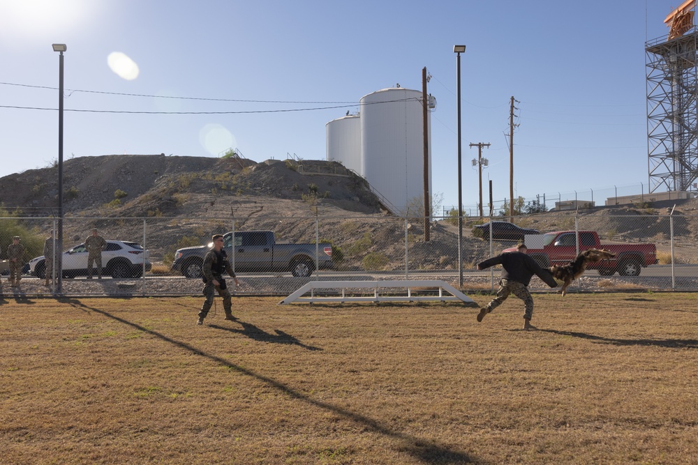 Basha High School visits Marine Corps Air Station Yuma