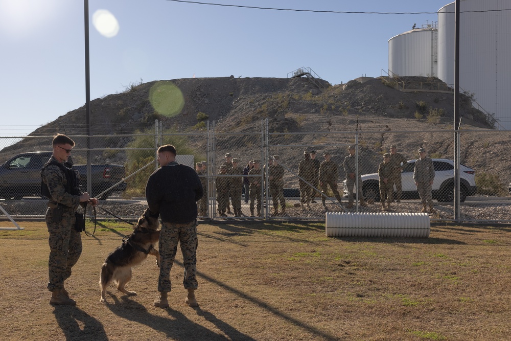 Basha High School visits Marine Corps Air Station Yuma