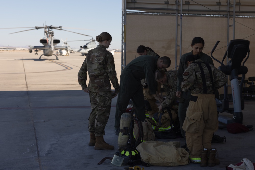 Basha High School visits Marine Corps Air Station Yuma