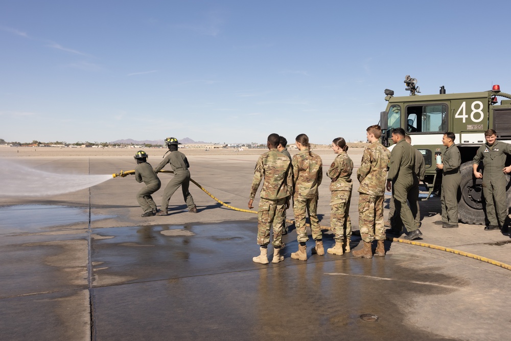 Basha High School visits Marine Corps Air Station Yuma