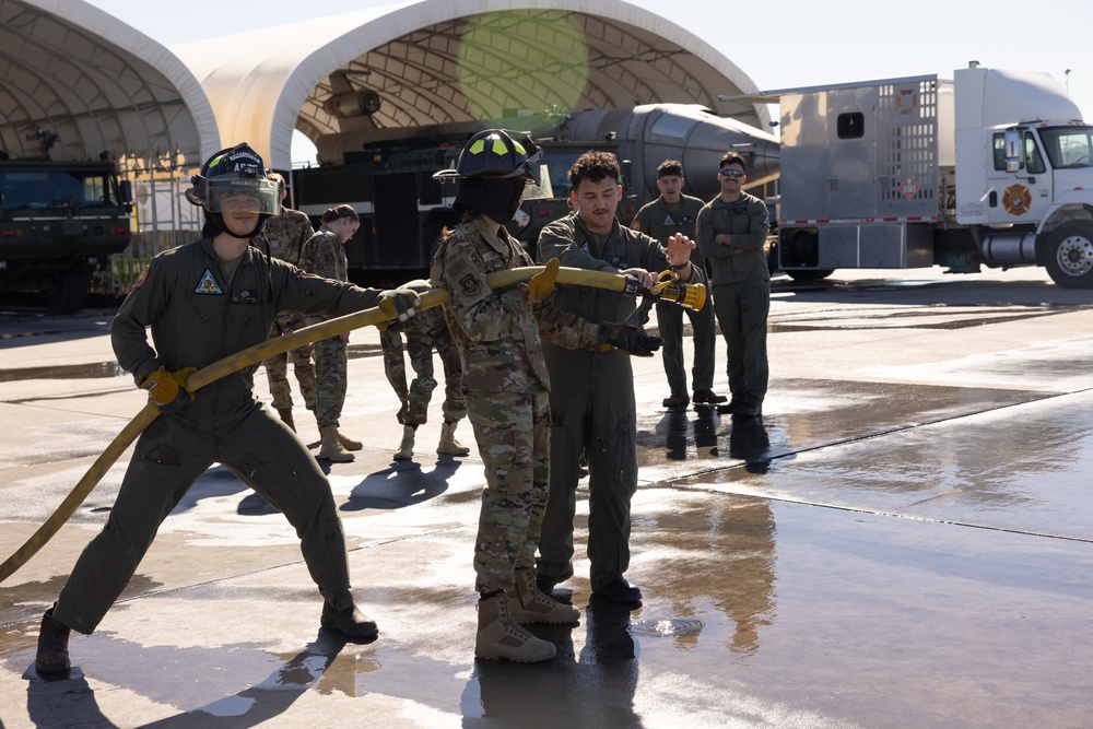 Basha High School visits Marine Corps Air Station Yuma