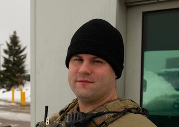 You shall not pass: 934th Security Forces Squadron pops security barrier to stop gate runner