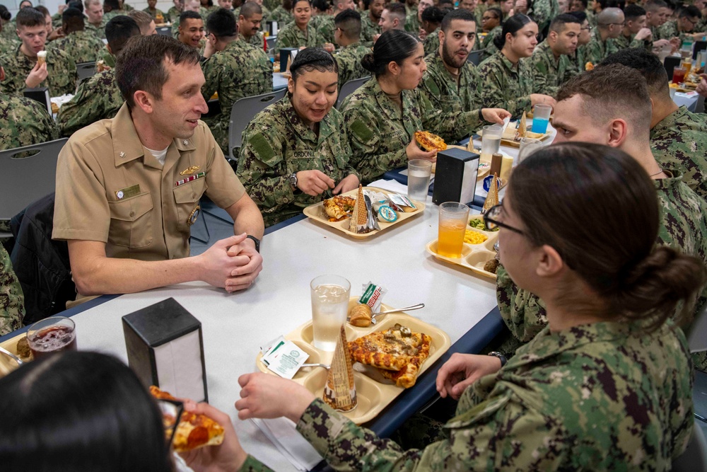 Recruit Training Command Pizza Night