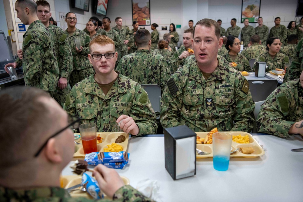 Recruit Training Command Pizza Night