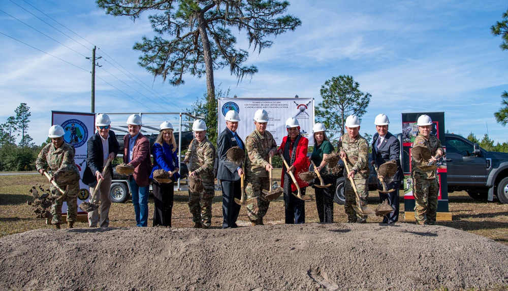 Counterdrug Ground Breaking Ceremony