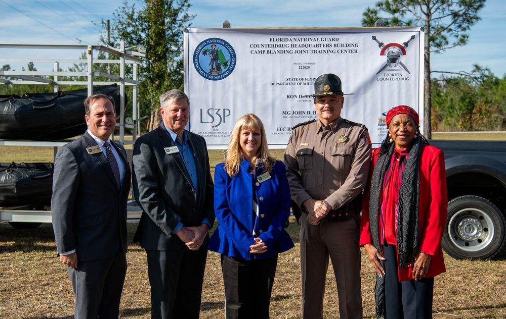 Counterdrug Ground Breaking Ceremony