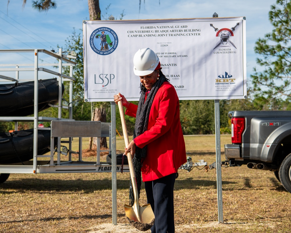 Counterdrug Ground Breaking Ceremony