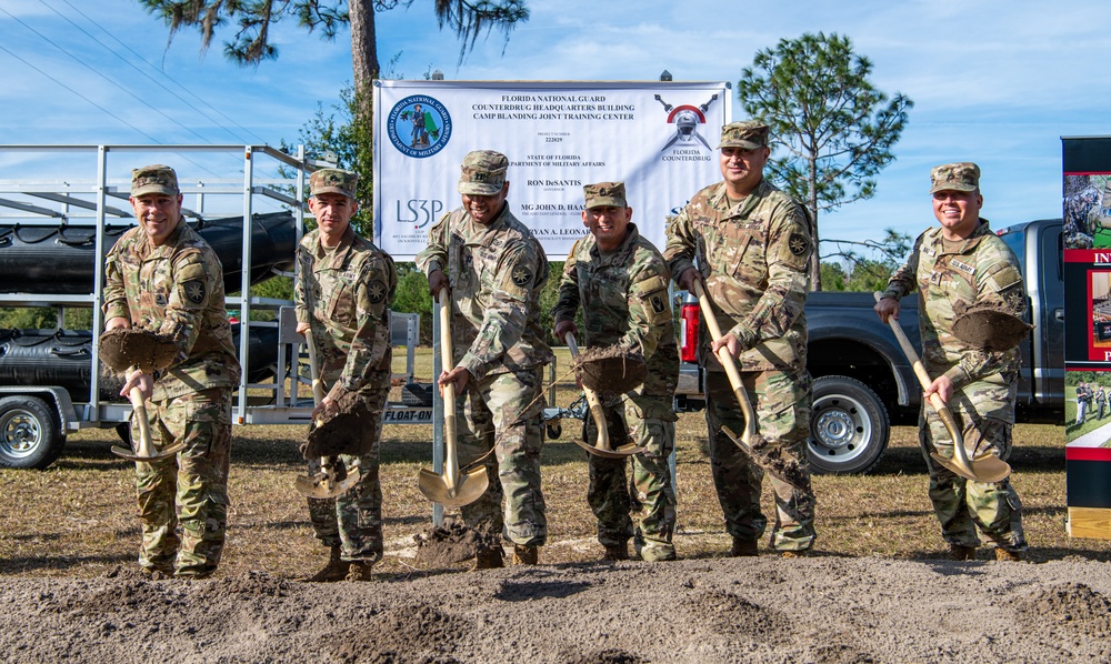 Counterdrug Ground Breaking Ceremony