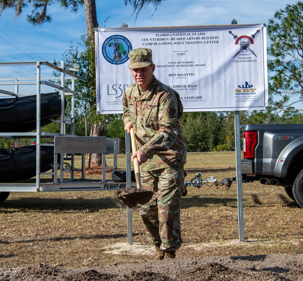 Counterdrug Ground Breaking Ceremony