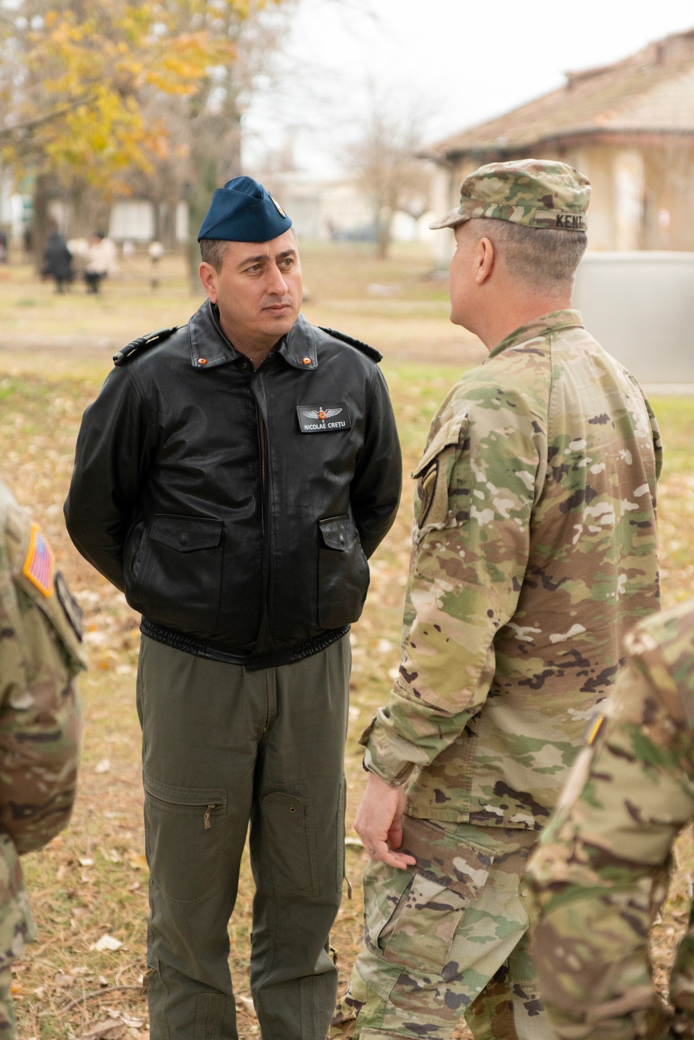 EUCOM senior leaders visit troops at Mihail Kogalniceanu Air Base