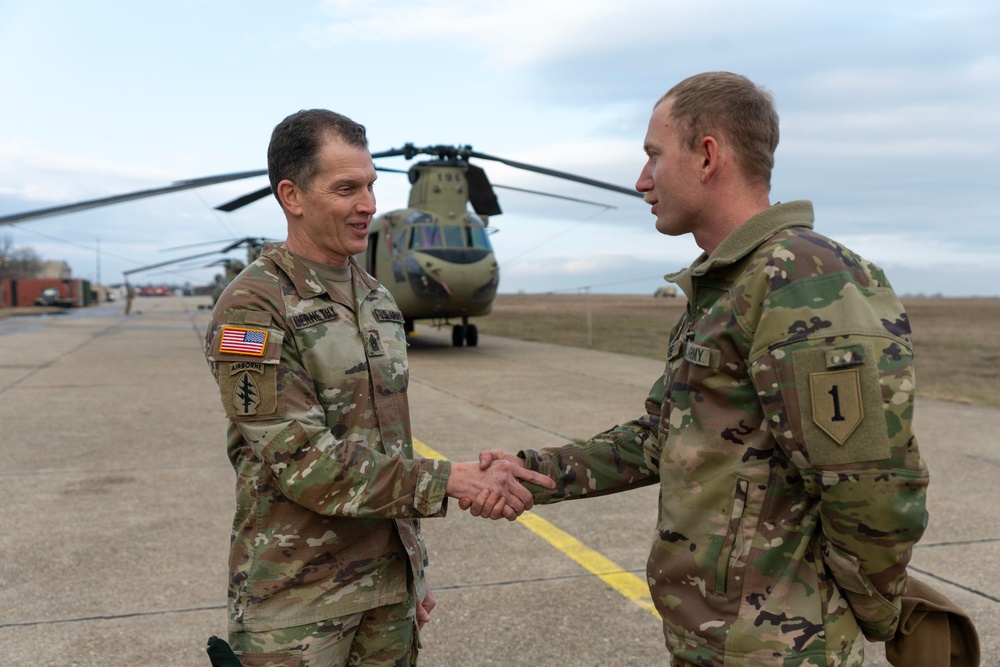 EUCOM senior leaders visit troops at Mihail Kogalniceanu Air Base