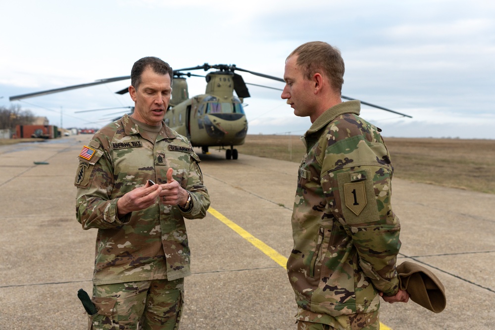 EUCOM senior leaders visit troops at Mihail Kogalniceanu Air Base