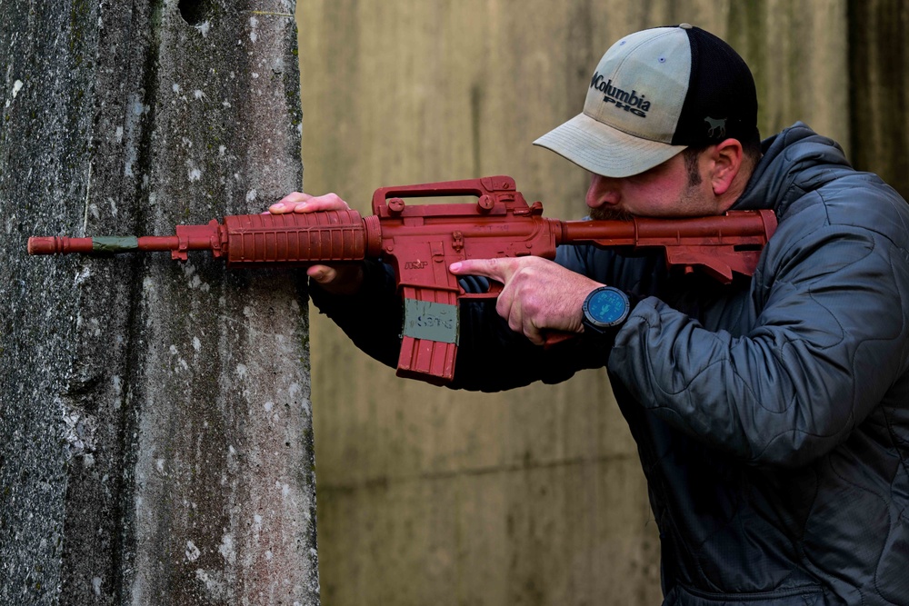 Exercise Fighting Wyvern: Simulated flight line attack