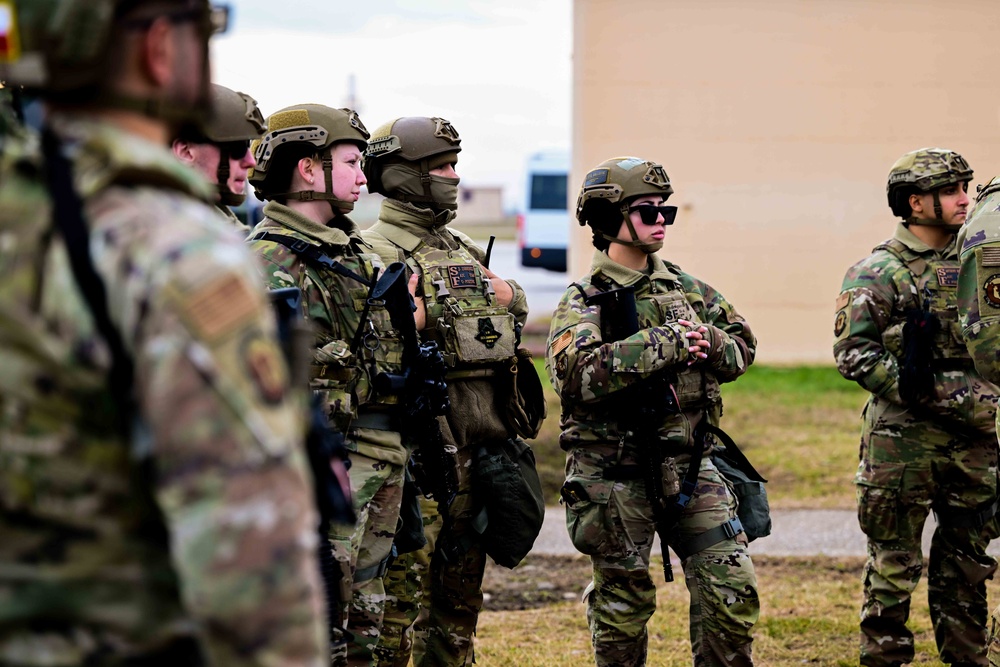 Exercise Fighting Wyvern: Simulated flight line attack