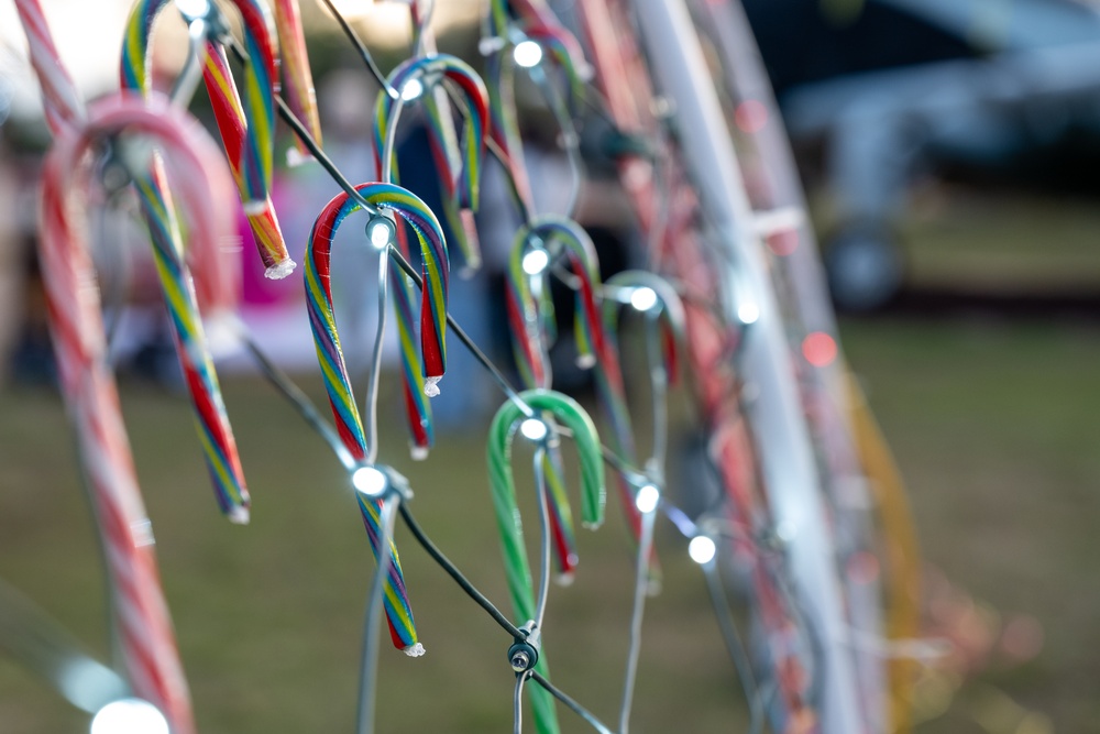 Hurlburt Field hosts annual tree lighting ceremony and winter wonderland 2023