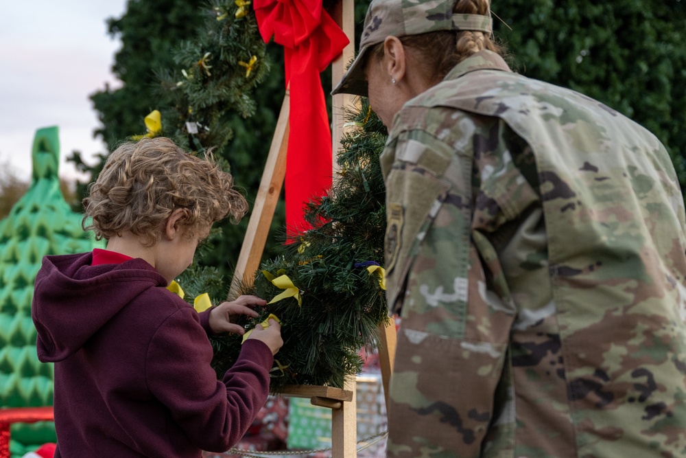 Hurlburt Field hosts annual tree lighting ceremony and winter wonderland 2023