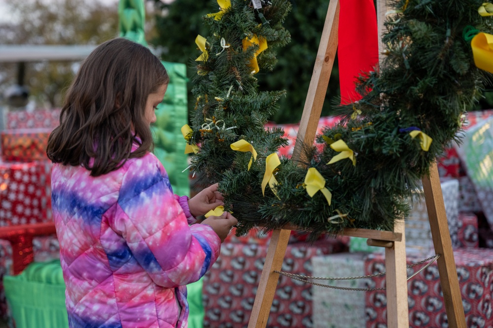 Hurlburt Field hosts annual tree lighting ceremony and winter wonderland 2023