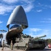 Army and Air Force Load Bradley Fighting Vehicle on C-5 Galaxy