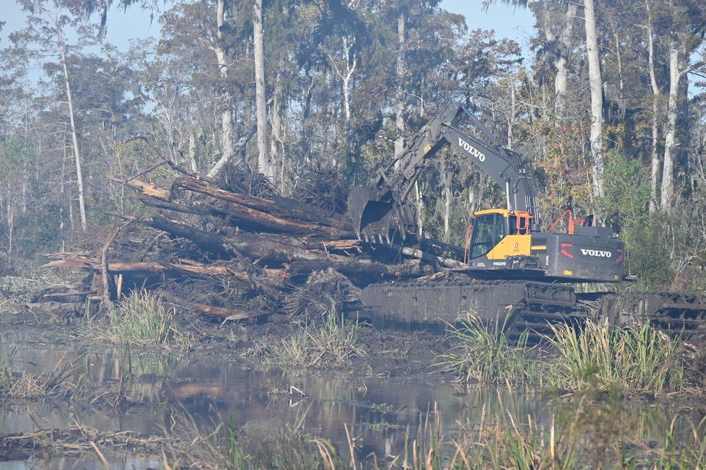 West Shore Lake Pontchartrain contract 104 update