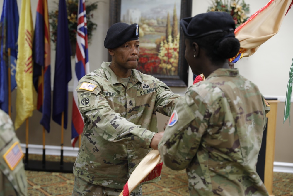 407th Army Field Support Brigade Change of Responsibility Ceremony