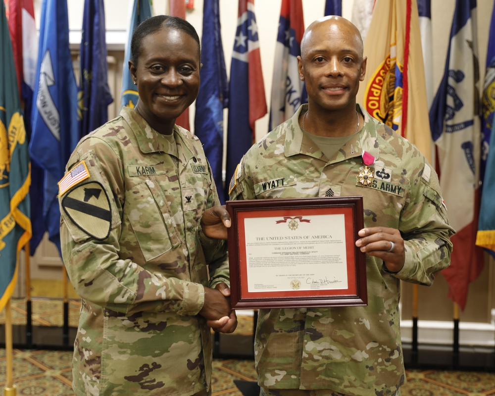 407th Army Field Support Brigade Change of Responsibility Ceremony