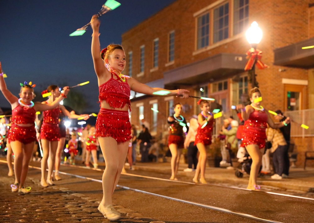 3ID Band Leads Savannah's Annual Lighted Christmas Parade