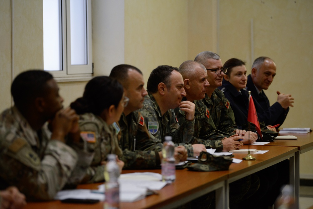 Albanian Armed Forces welcomes New Jersey Army and Air National Guard