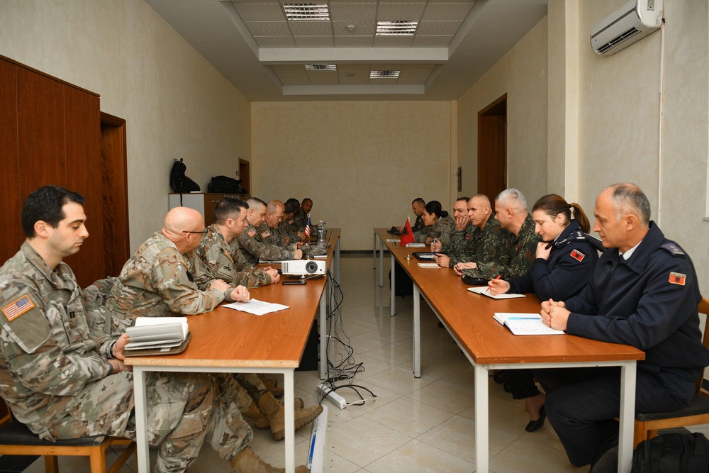 Albanian Armed Forces welcomes New Jersey Army and Air National Guard