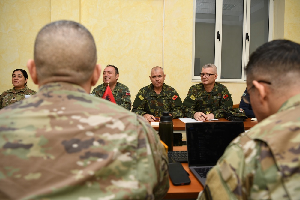 Albanian Armed Forces welcomes New Jersey Army and Air National Guard