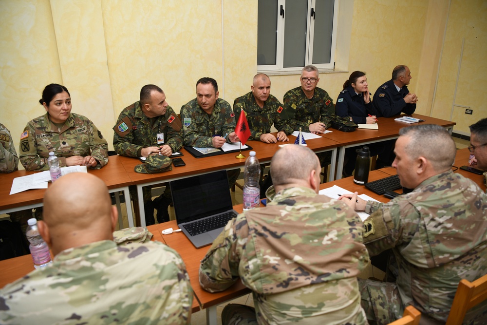 Albanian Armed Forces welcomes New Jersey Army and Air National Guard