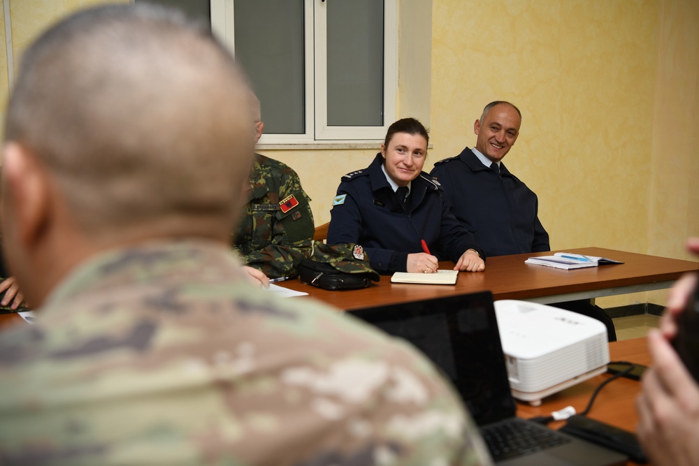 Albanian Armed Forces welcomes New Jersey Army and Air National Guard